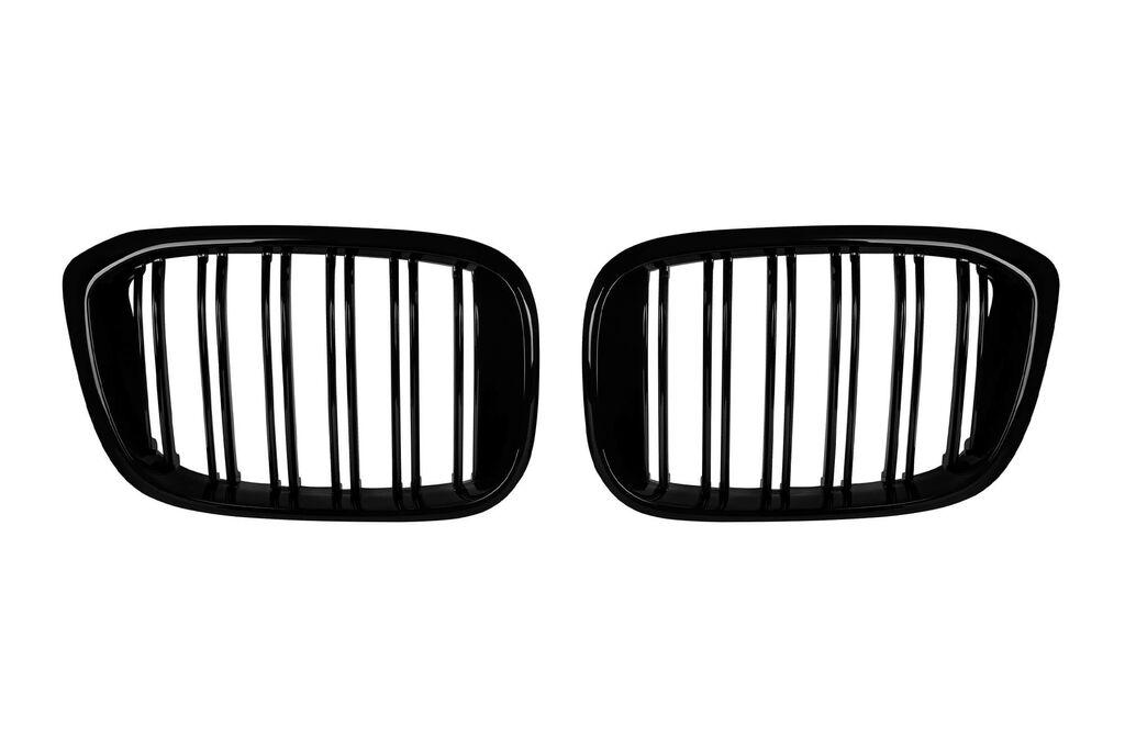 AUTOLUX Бубрези со  двојни  ребра црн лак за BMW X3 G01, X4 G02 2017-2021