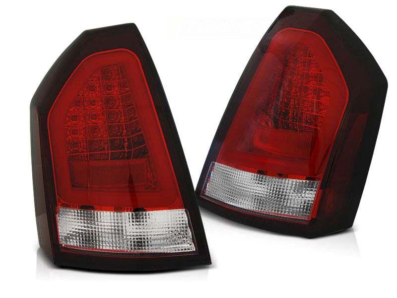 AUTOLUX Комплет тунинг LED штопови за Chrysler 300C 2005-2008 црвено/бели