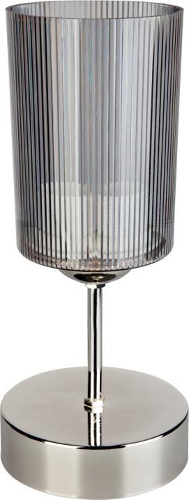 Alfa Electric Столна светилка E27 сребрена