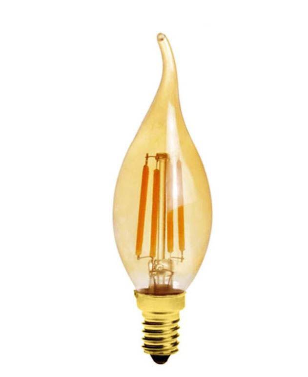 Alfa Electric LED филамент свеќа сијалица C35 4W E14 2200K PH230713