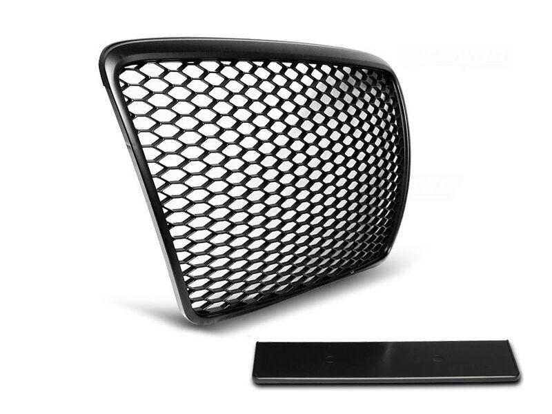 AUTOLUX Црна мат решетка тип RS за Audi A6 2009-2011