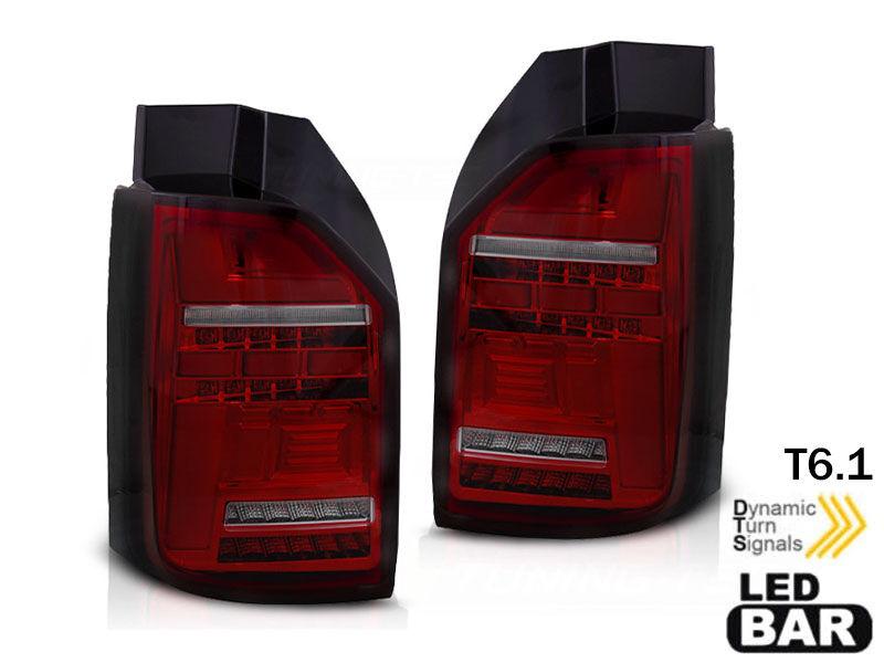 AUTOLUX Комплет тунинг LED штопови за VW T6.1 2019-2021, лев и десен за модел со фабрично вградени халогенски штопови