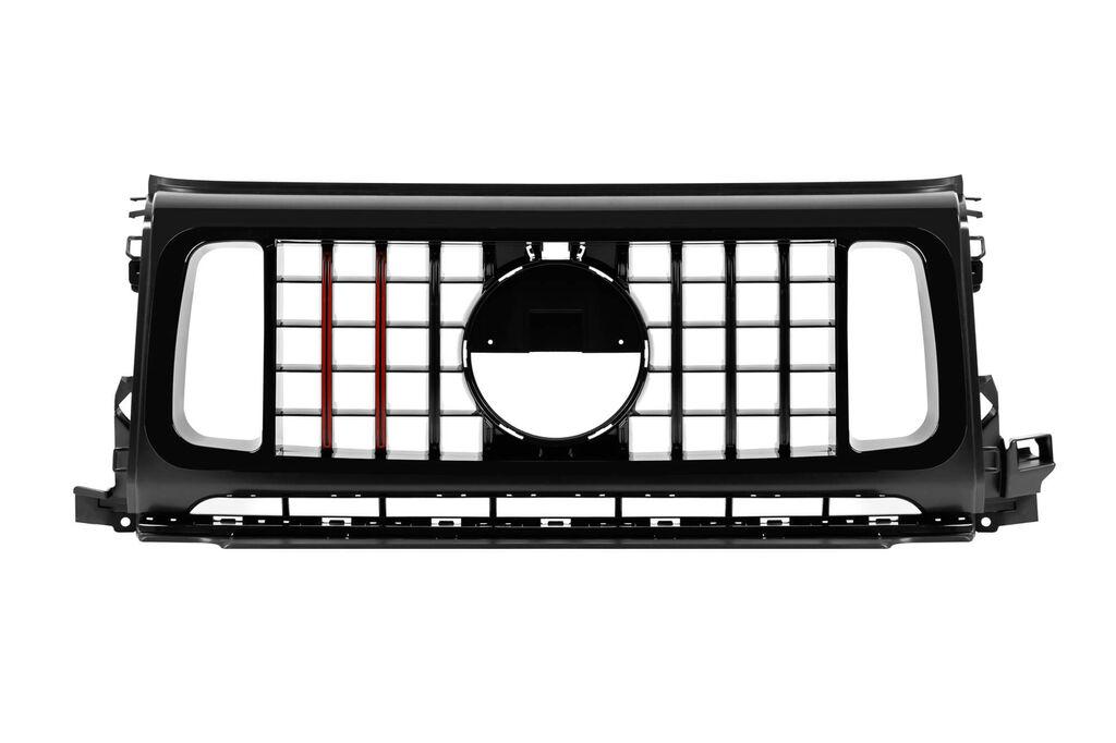 AUTOLUX Црн лак решетка тип Brabus за Mercedes G класа W464 по 2018