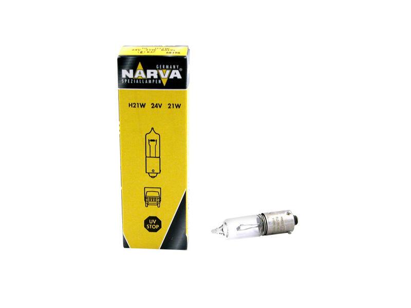 NARVA Халогенска сијалица Narva H21W 24V, 21W, BAY9s, 1 бр.