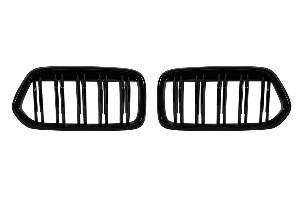 AUTOLUX Бубрези со  двојни  ребра црн лак за BMW X2 F39 по 2020