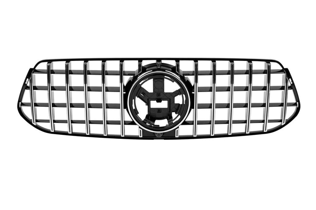 AUTOLUX Хром/црна решетка тип GT за Mercedes GLE SUV W167, GLE купе C167 по 2023 ,