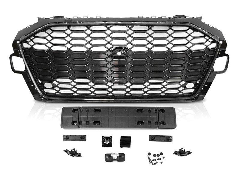 AUTOLUX Хром/црн лак решетка тип RS5 за Audi A5 по  2018  и PDC