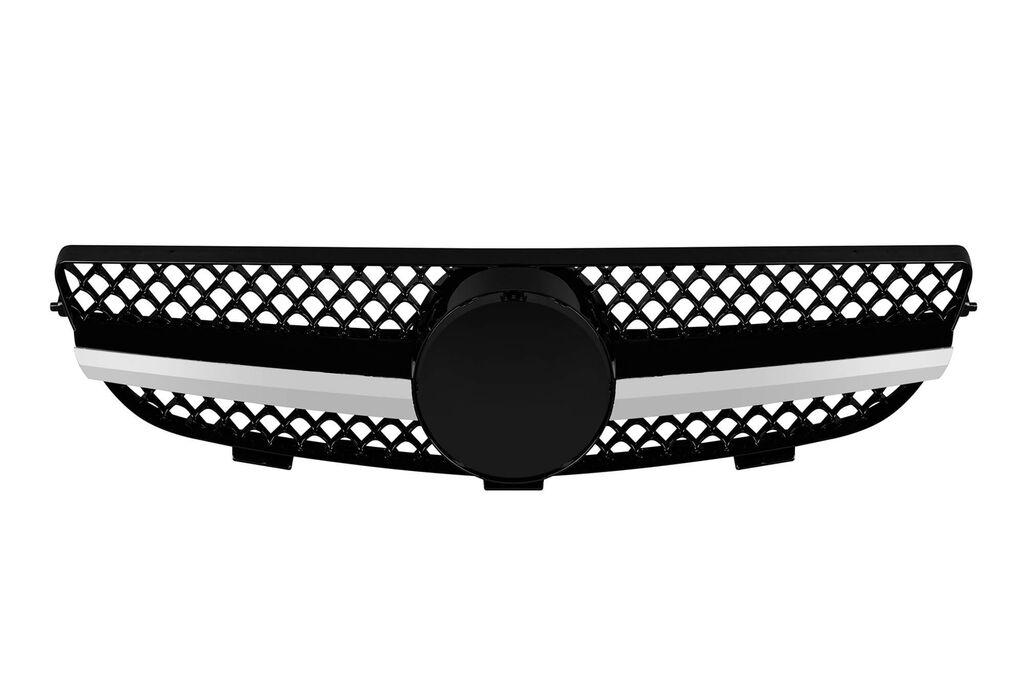 AUTOLUX Хром/црна решетка тип AMG за Mercedes CLK C209 2003-2009