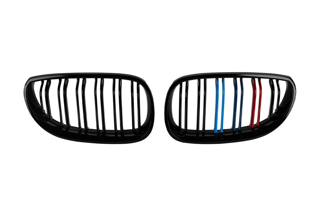 AUTOLUX Бубрези со  двојни  ребра црн лак со M декорација  за BMW серија 5 E60 седан, E61 караван 2004-2010