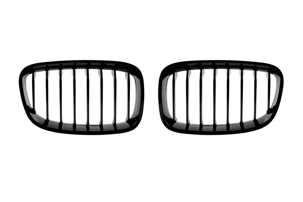 AUTOLUX Бубрези со единични ребра црн лак за BMW серија 1 F20 со 5 врати, F21 со 3 врати 2011-2015