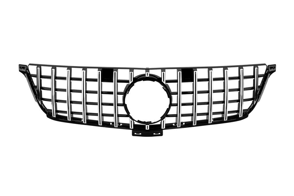 AUTOLUX Хром/црна решетка тип GT за Mercedes ML W166 2011-2015