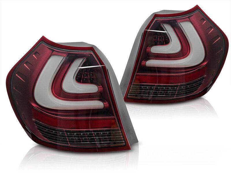 AUTOLUX Комплет LED штопови за BMW серија 1 E87 2004-2007, со црвена основа, лев и десен