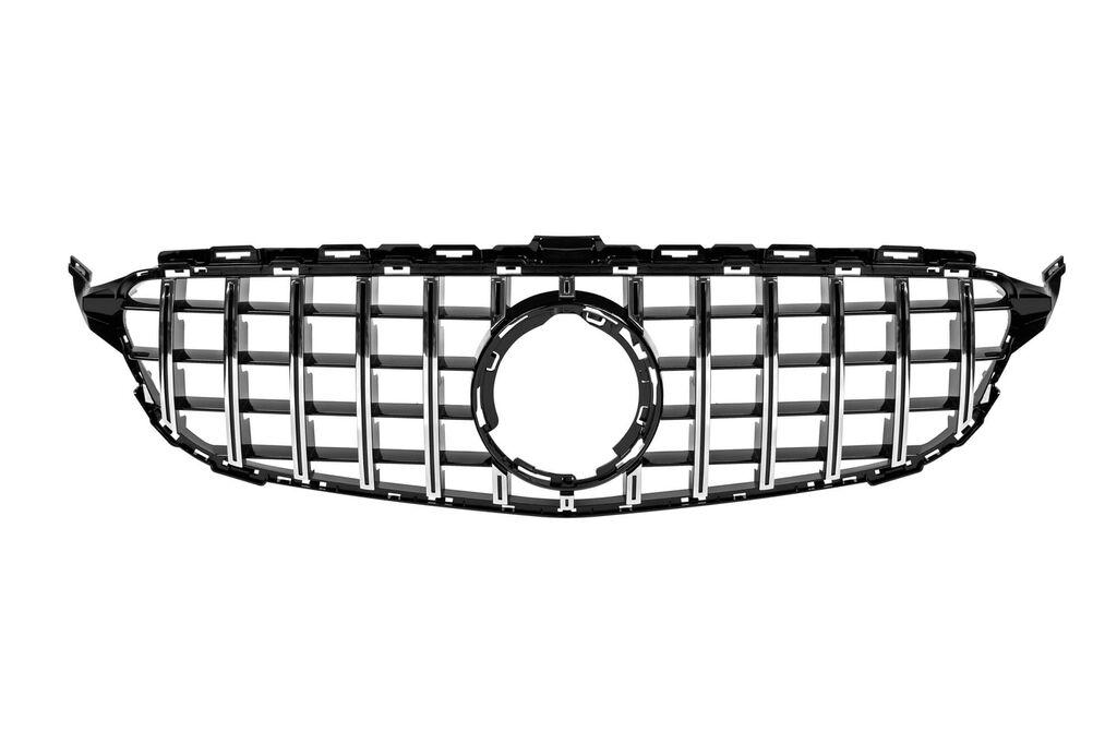 AUTOLUX Хром/црна решетка тип GT за Mercedes C класа W205 седан, S205 караван, C205 купе по 2019
