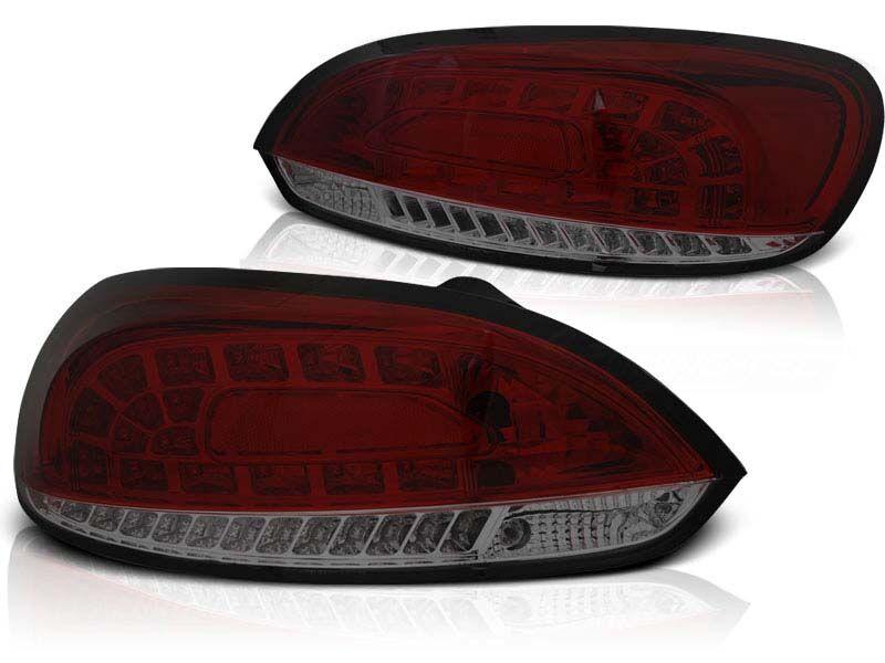 AUTOLUX Комплет тунинг LED штопови за VW Scirocco III 2008-04.2014 црвено/затемнети