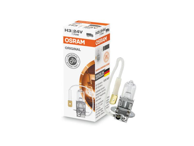 OSRAM Халогенска сијалица Osram H3 Original 24V, 70W, PK22s, 1 бр.