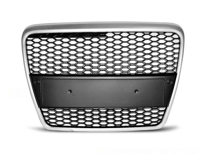 AUTOLUX Сива мат решетка тип RS за Audi A6 C6 2004-2008