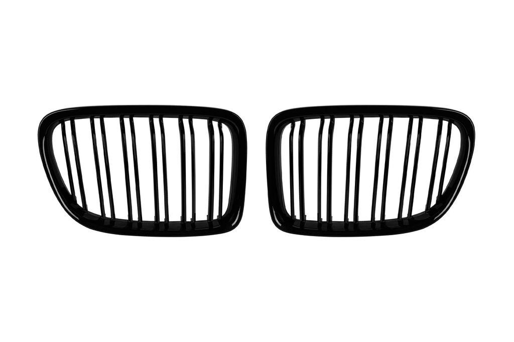 AUTOLUX Бубрези со  двојни  ребра црн лак за BMW X1 E84 2009-2015