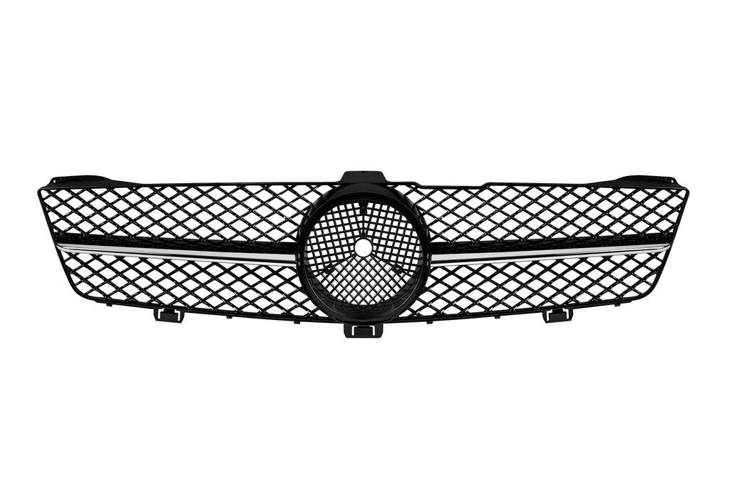 AUTOLUX Хром/црна решетка тип AMG за Mercedes CLS C219 2008-2010