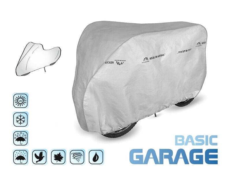 KEGEL-BLAZUSIAK Церада Kegel серија Basic размер 2хL сиво за 2 велосипеда