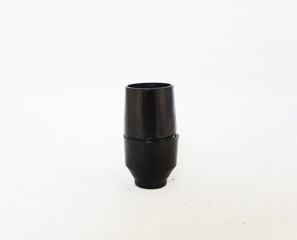 Alfa Electric Фасонка E14 црна пластична 00157