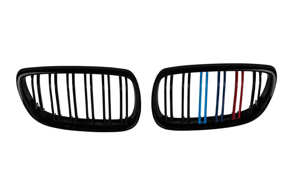 AUTOLUX Бубрези со  двојни  ребра црн лак со M декорација  за BMW серија 3 E92 купе, E93 кабрио 2006-2009