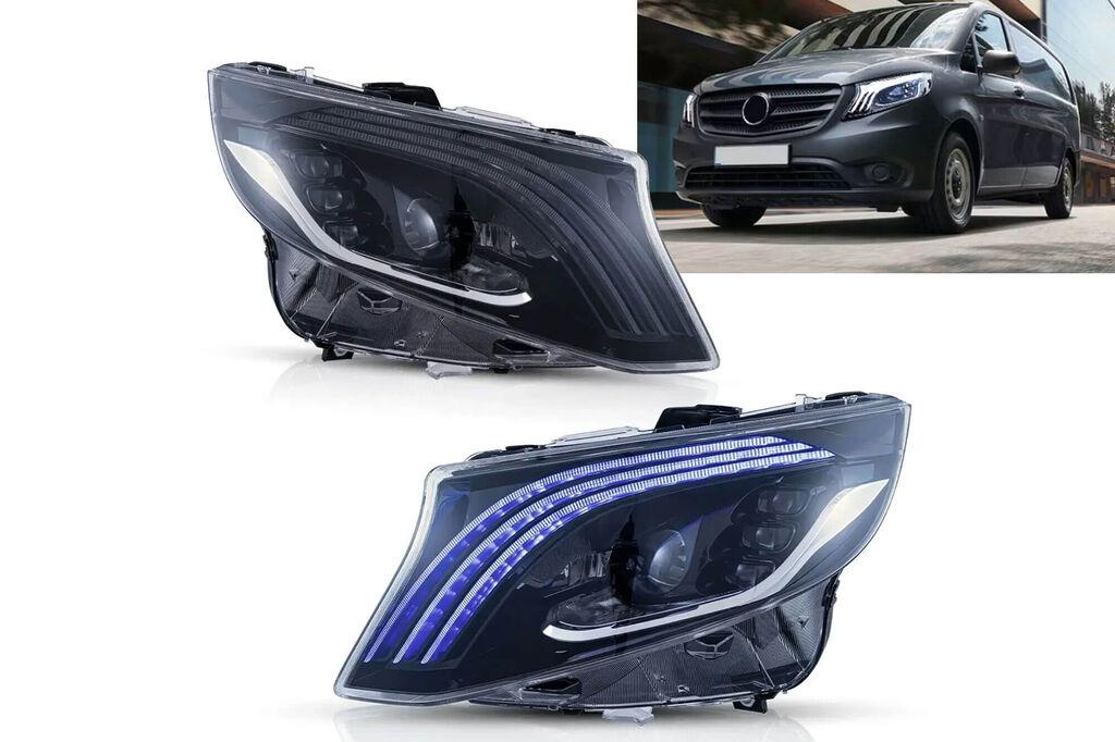 AUTOLUX Комплет LED тунинг фарови за Mercedes V класа W447 Vito 2014-2023