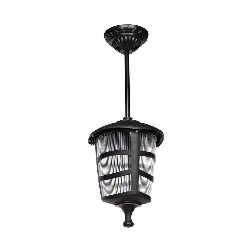 Alfa Electric Фенер висечки модерен црн