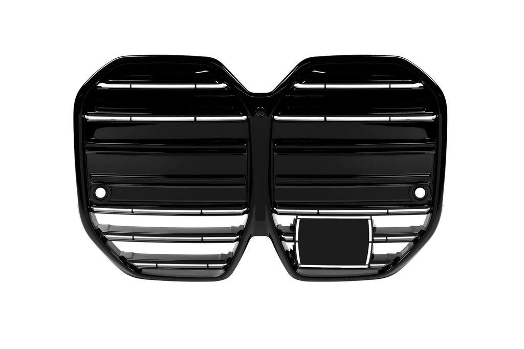 AUTOLUX Бубрези со  двојни  ребра црн лак за BMW I4 G26 по 2022