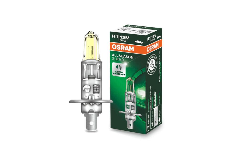 OSRAM Халогена сијалица Osram H1 All Season 12V, 55W, P14.5s, 1 бројка