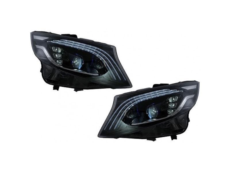 AUTOLUX Комплет LED тунинг фарови за Mercedes V класа W447 Vito 2014-2023