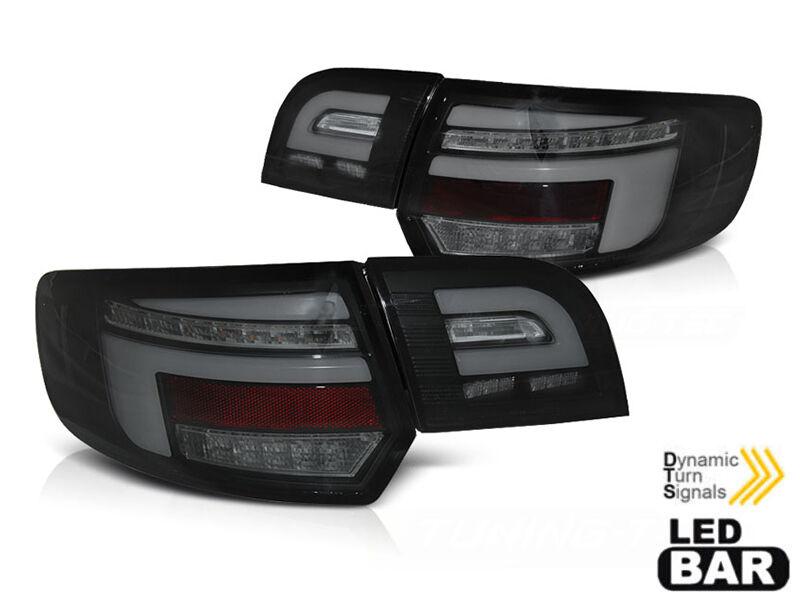 AUTOLUX Комплет тунинг LED штопови за Audi A3 8P Sportback 2008-2012 целосно затемнета основа, лев и десен