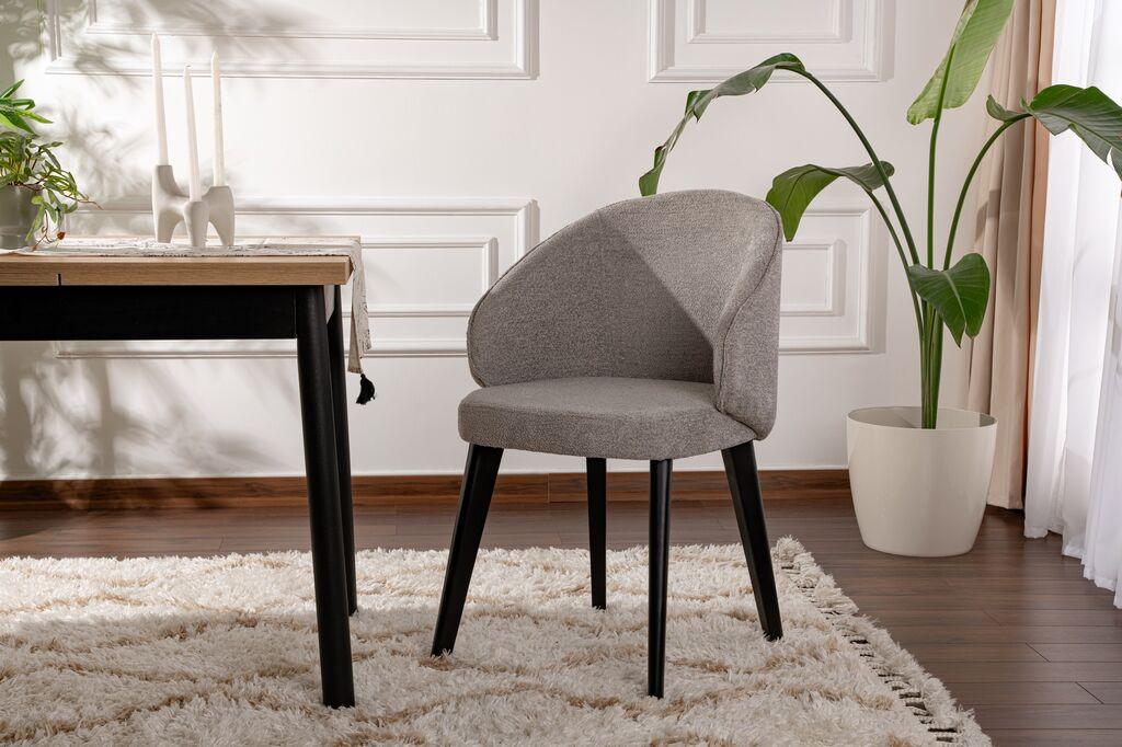 Hanah Home Комплет трпезариски столчиња Bentley, 2 парчиња, сива