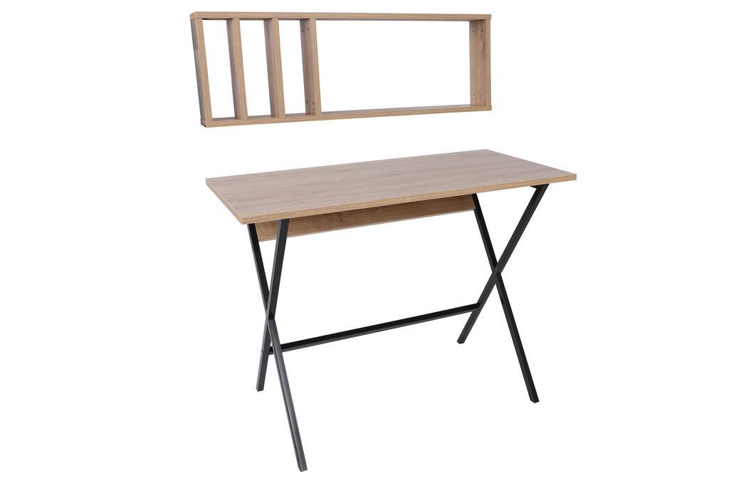 Ханах Домашна Биро Осло, 100x50x74 см, боја на даб