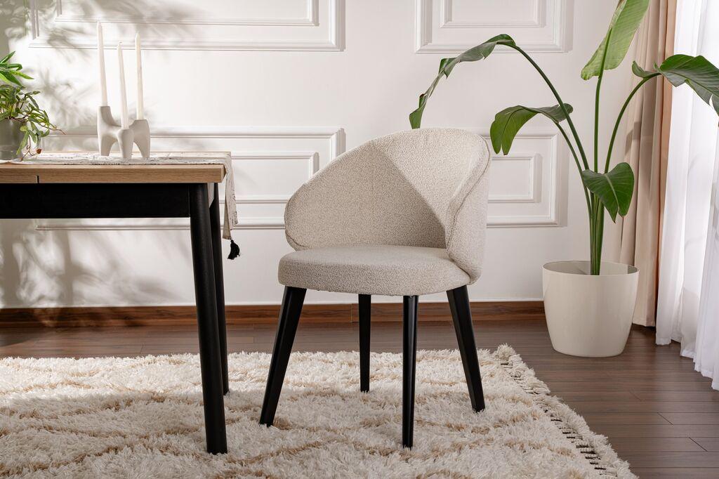 Hanah Home Комплет трпезариски столчиња Bentley, 2 парчиња, бели