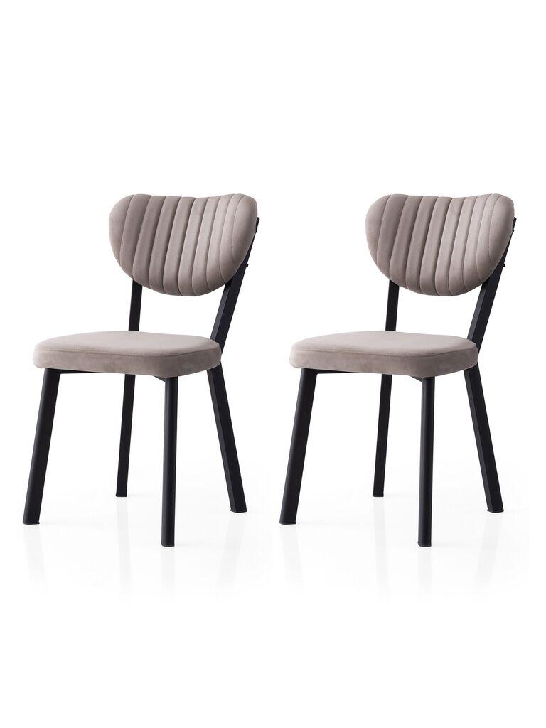 Hanah Home Комплет трпезариски столчиња Beta 834 V2, 2 парчиња, сива