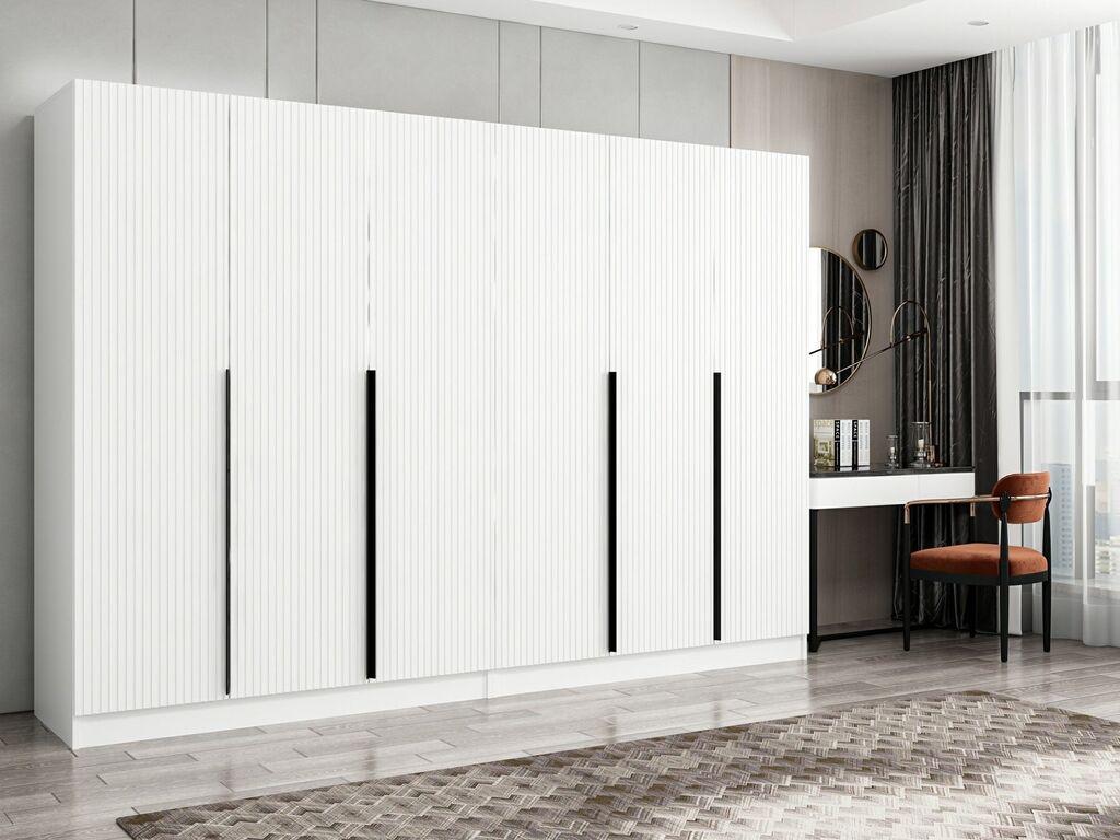 Гардеробер Hanah Home Kale Plus-7787, 270x210x52 см, бела