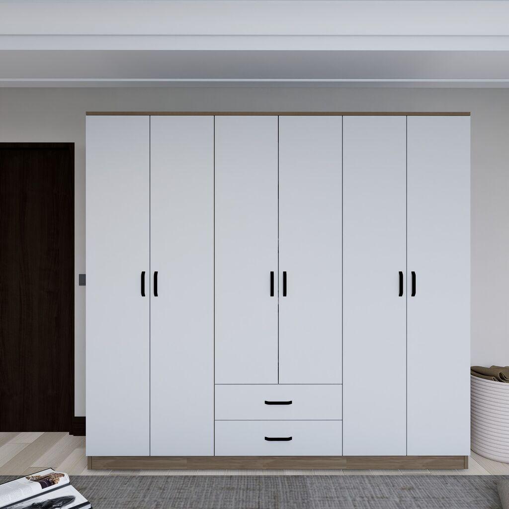 Hanah Home Гардеробер Yaman 1600-64, 180x190x45 см, орев