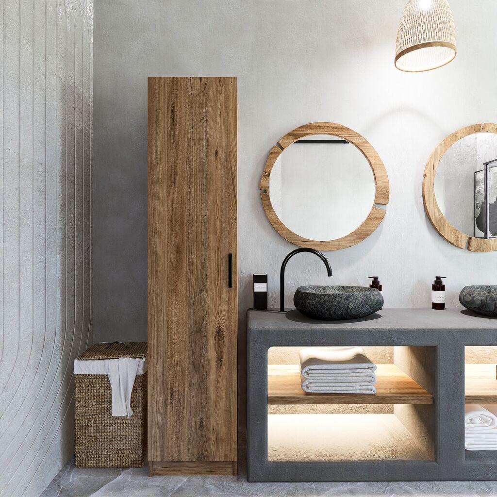 Гардеробер Ханах Хоум Јаман, 40x182x47 см, орев