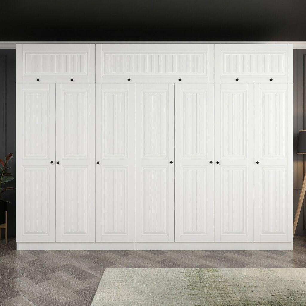 Гардеробер Hanah Home Kale-5141, 315x235x52 см, бела