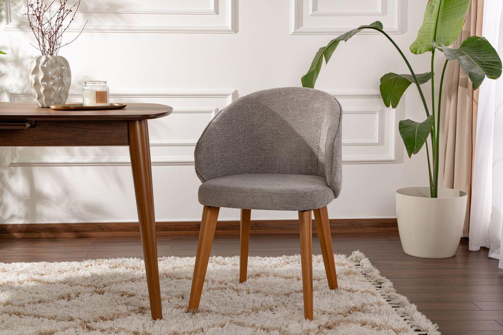 Hanah Home Комплет трпезариски столчиња Bentley, 2 парчиња, светло сива