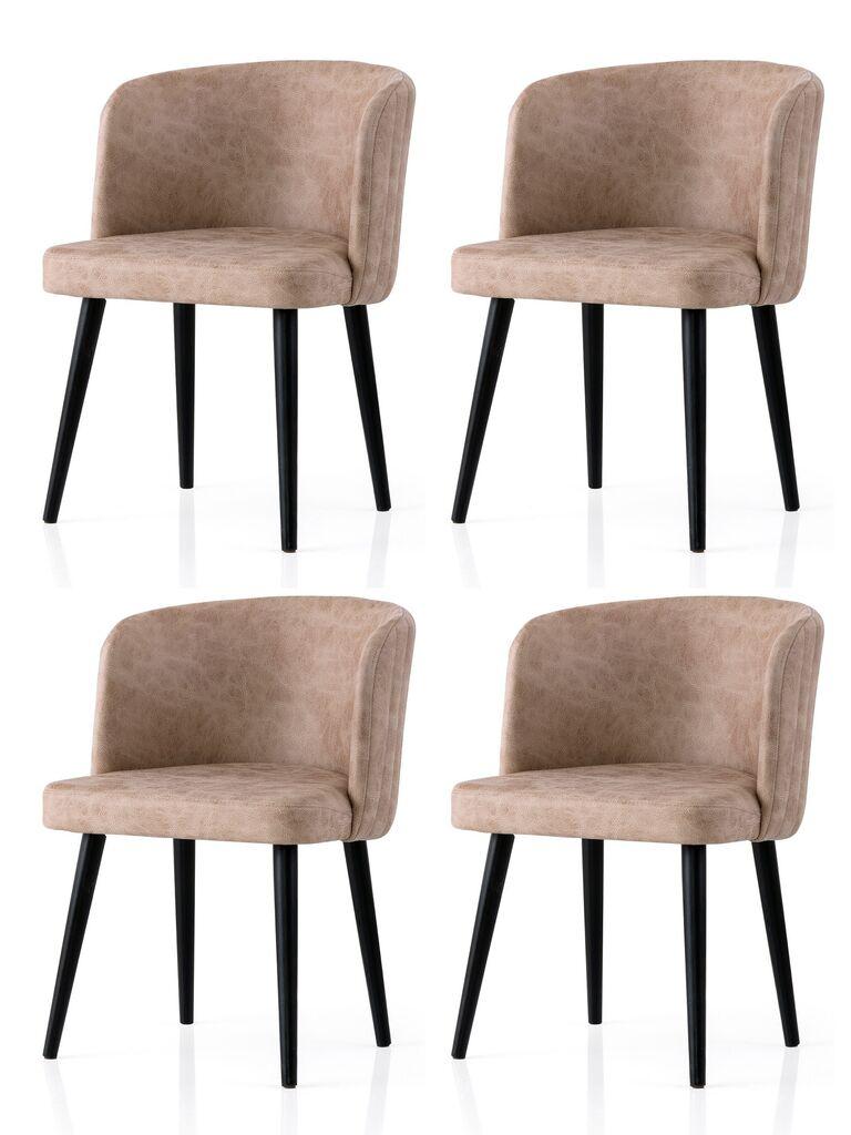 Hanah Home Комплет трпезариски столчиња Zen 4201 V4, 4 парчиња, беж