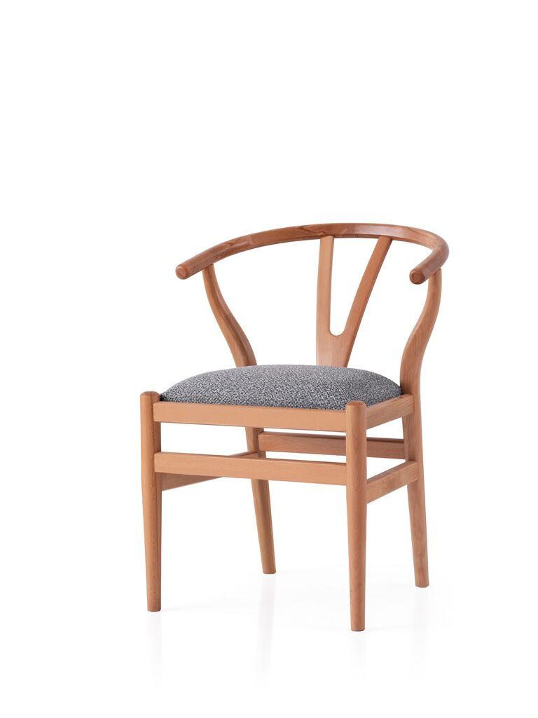Трпезариска столица Hanah Home Magma 4401, 57x78x58 см, кафеава