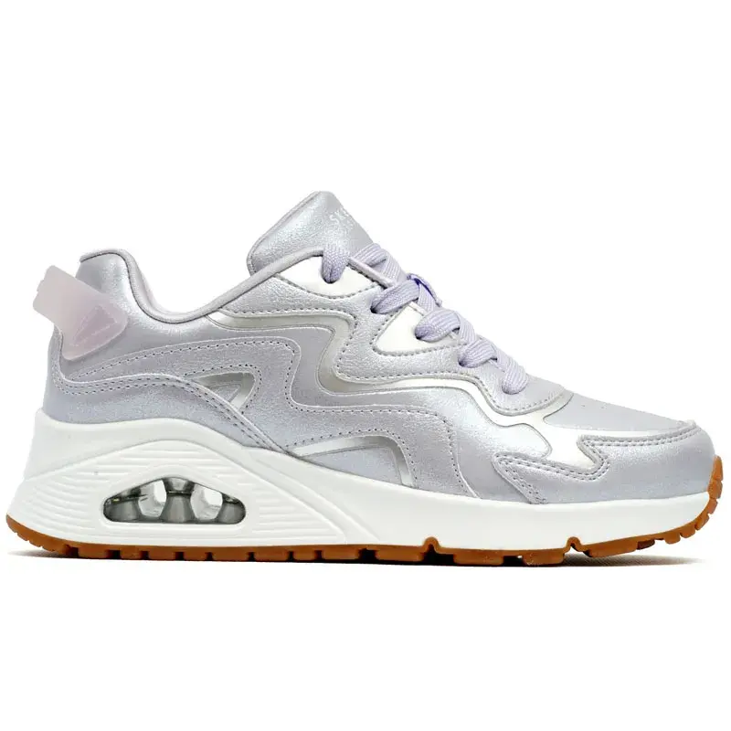 Skechers патики Uno Gen1 за девојчиња, сребрени