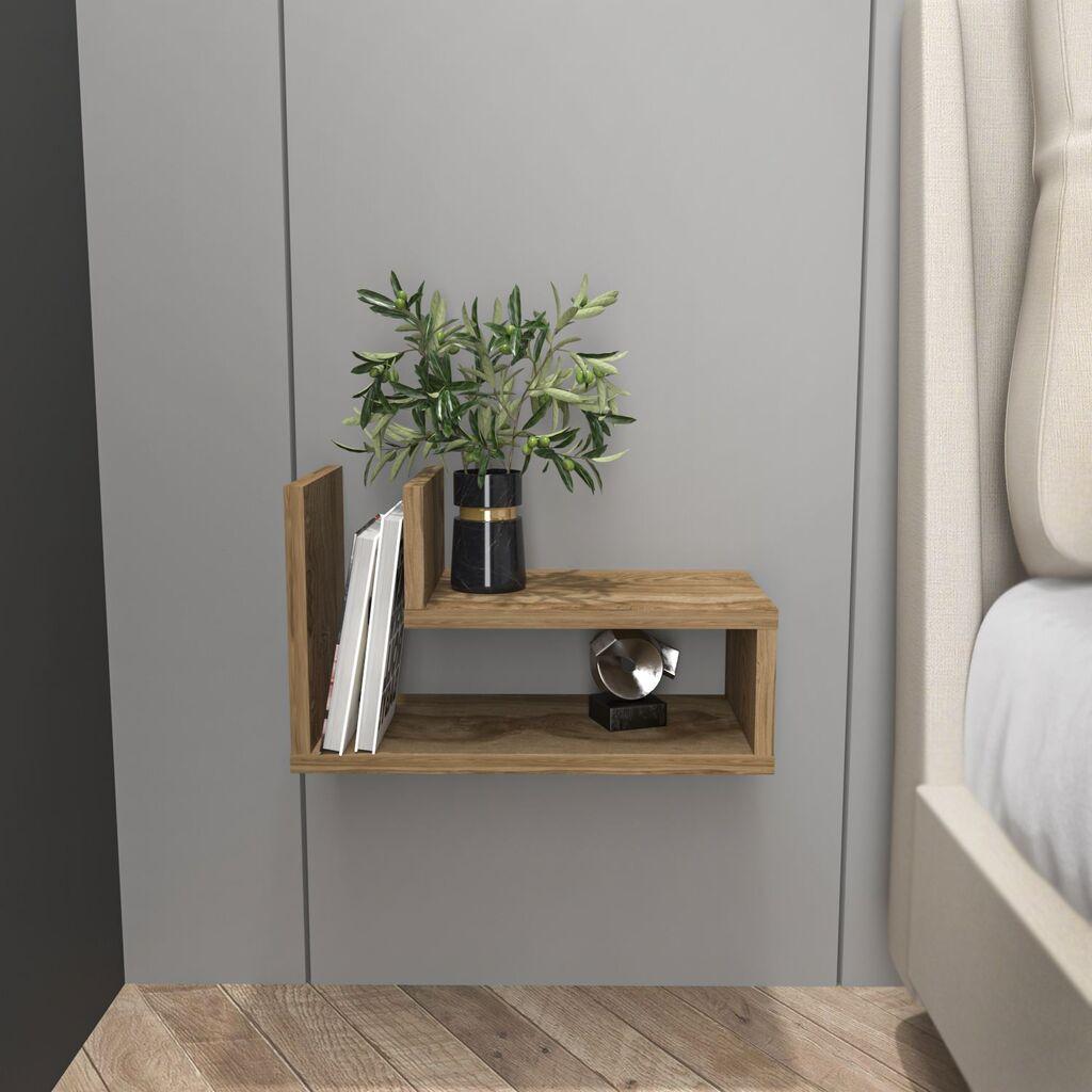Ноќна масичка Hanah Home Lara, 45x26.8x22 см, беж