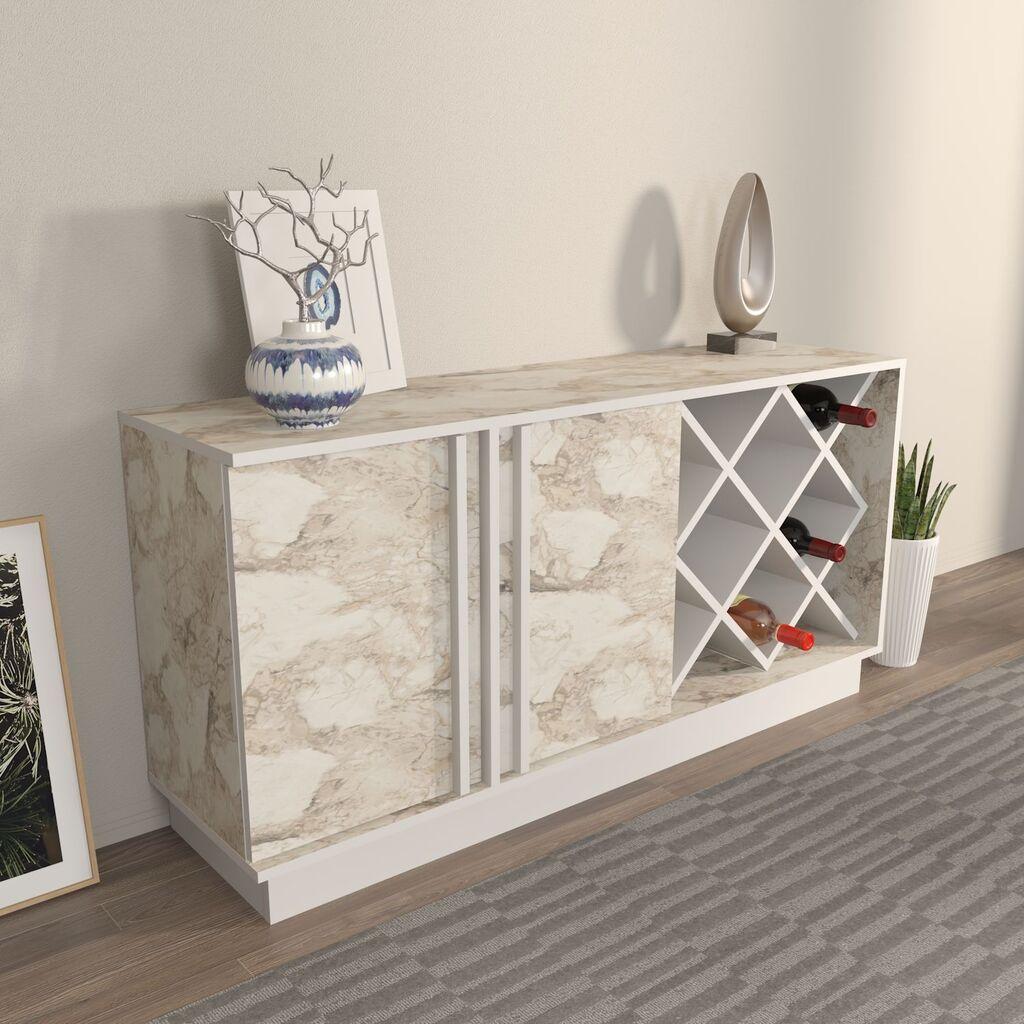 Комода Hanah Home Luna, 70x40x148 см, боја на даб