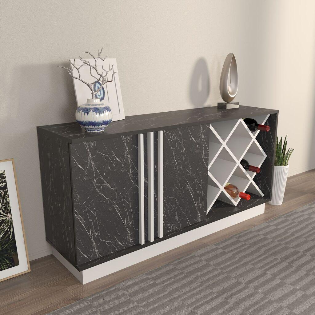Комода Hanah Home Luna, 70x40x148 см, боја на даб