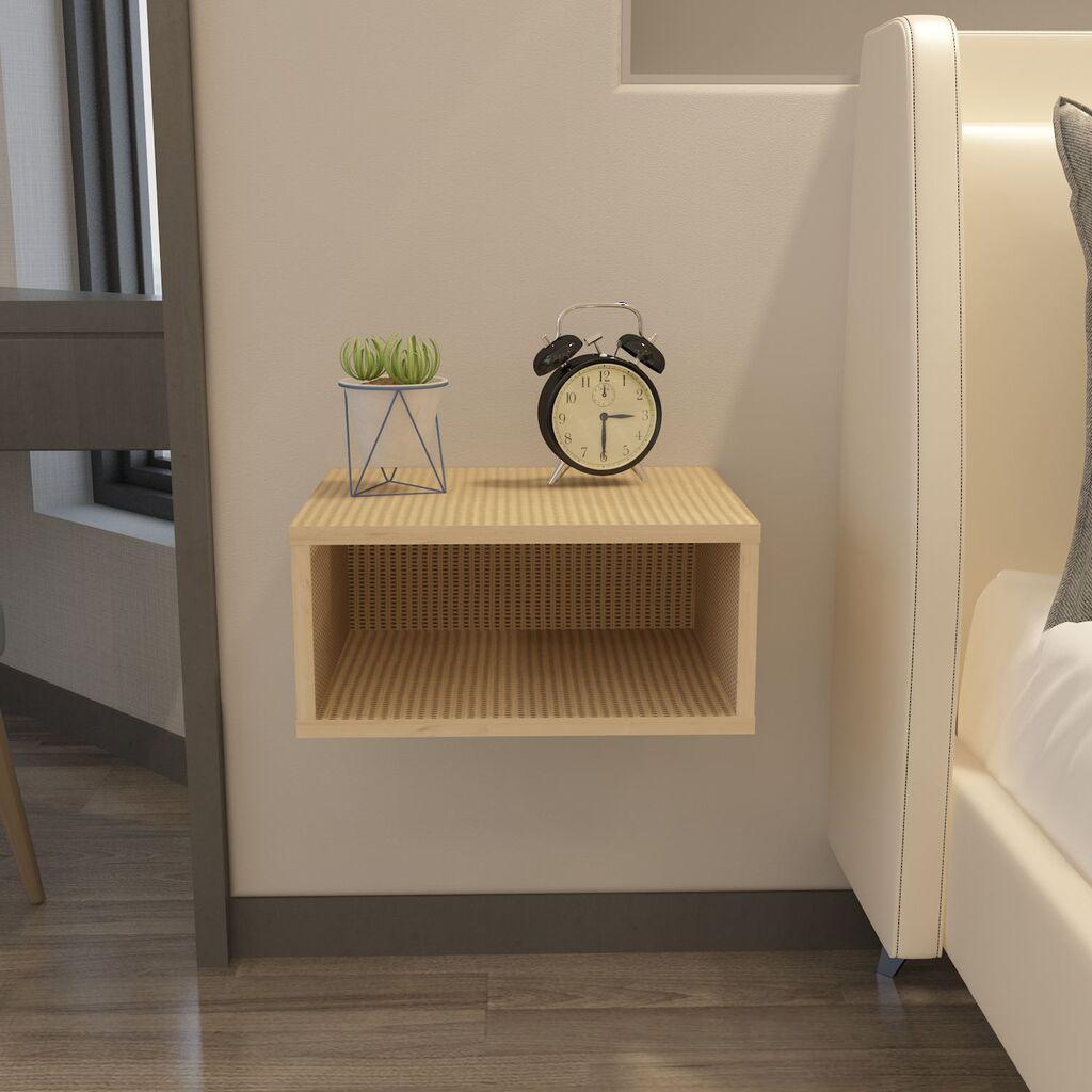 Ноќна масичка Hanah Home Dora, 45x21.1x35 см, беж