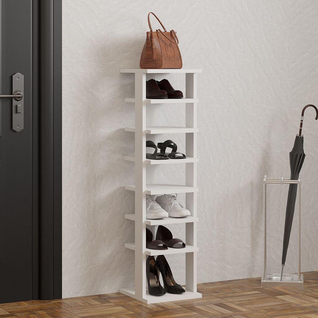 Полица за чевли Hanah Home Ayka, 29,6x110x29,6 см, боја на даб