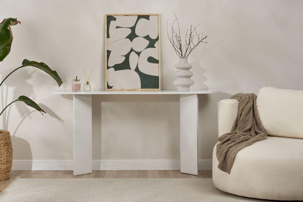 Hanah Home Console Cheese, 75x35x150 см, црна