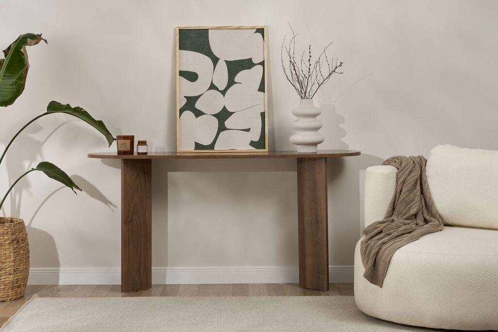 Hanah Home Console Cheese, 75x35x150 см, црна